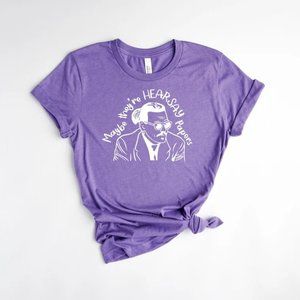 Johnny Depp Maybe They hearsay Papers Tee Johnny Depp Hearsay Brewing Co